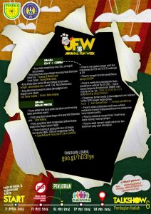 JFW (Journal Fun Week) Himafi UNY 2016